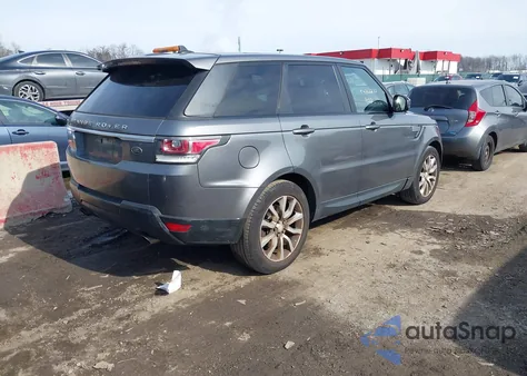 2016 Land Rover Range Rover Sport 3.0L V6 Supercharged Hse z USA, uszkodzony, nr VIN SALWR2VFXGA547637